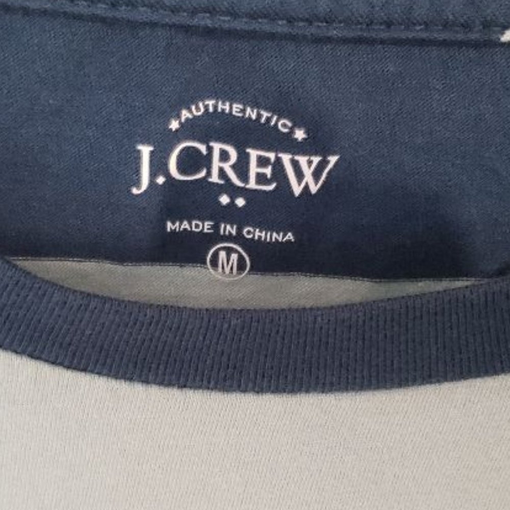 J.Crew Men's Striped Shirt M - Picture 3 of 3